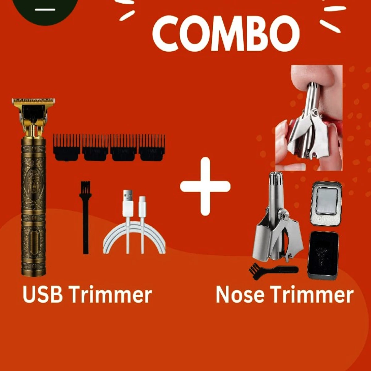 Combo Offer T9 Trimer & Nose Hair Cuter