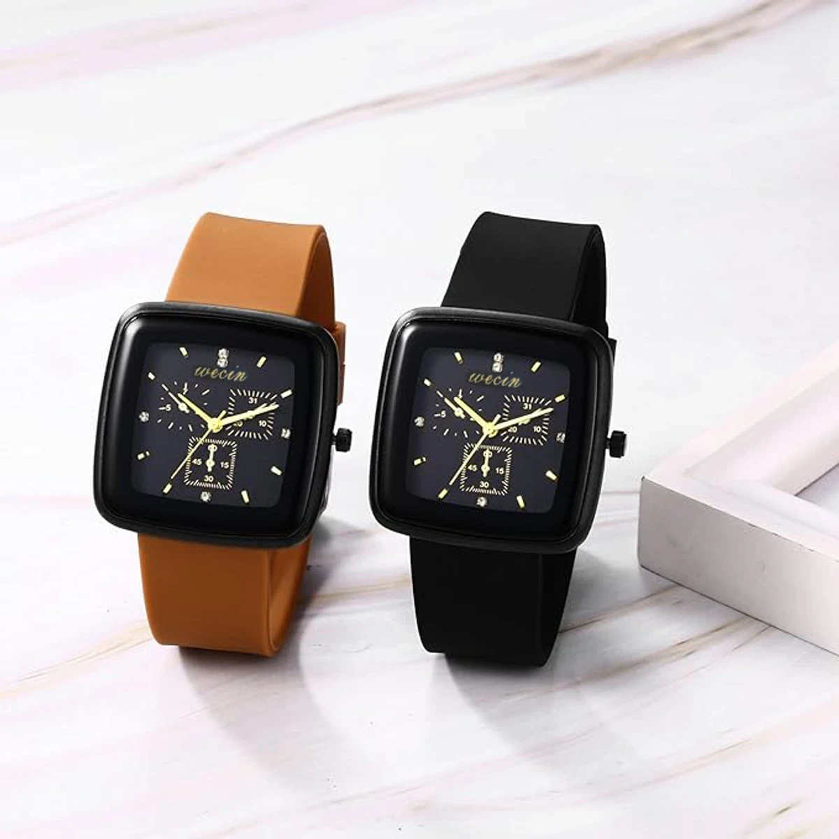 SILICON BELT WRIST WATCH