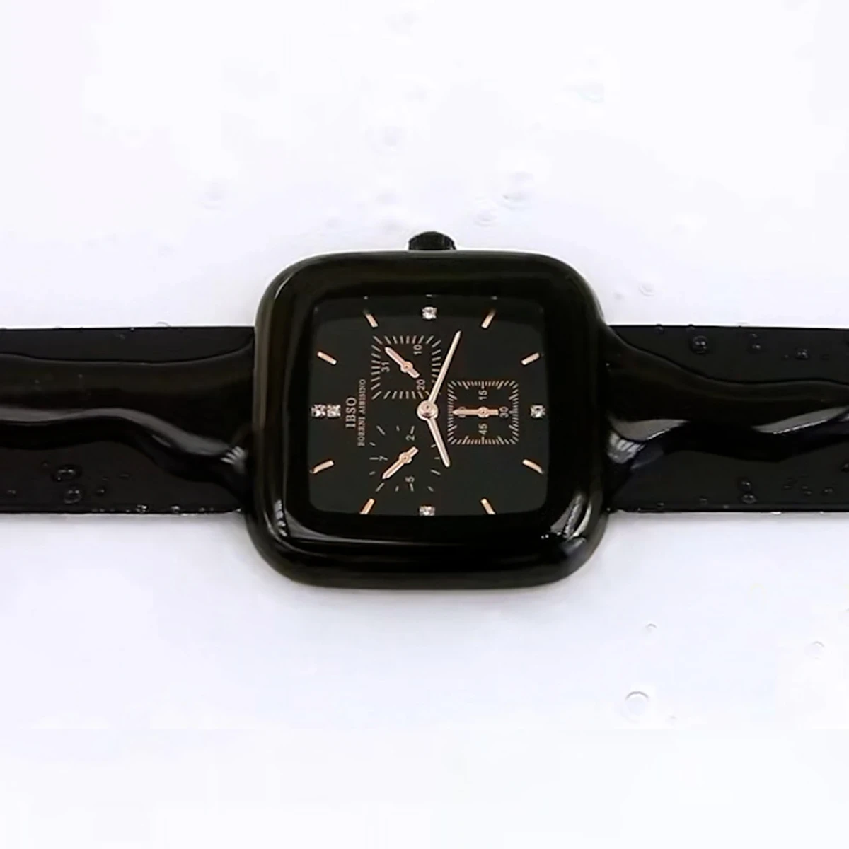 SILICON BELT WRIST WATCH