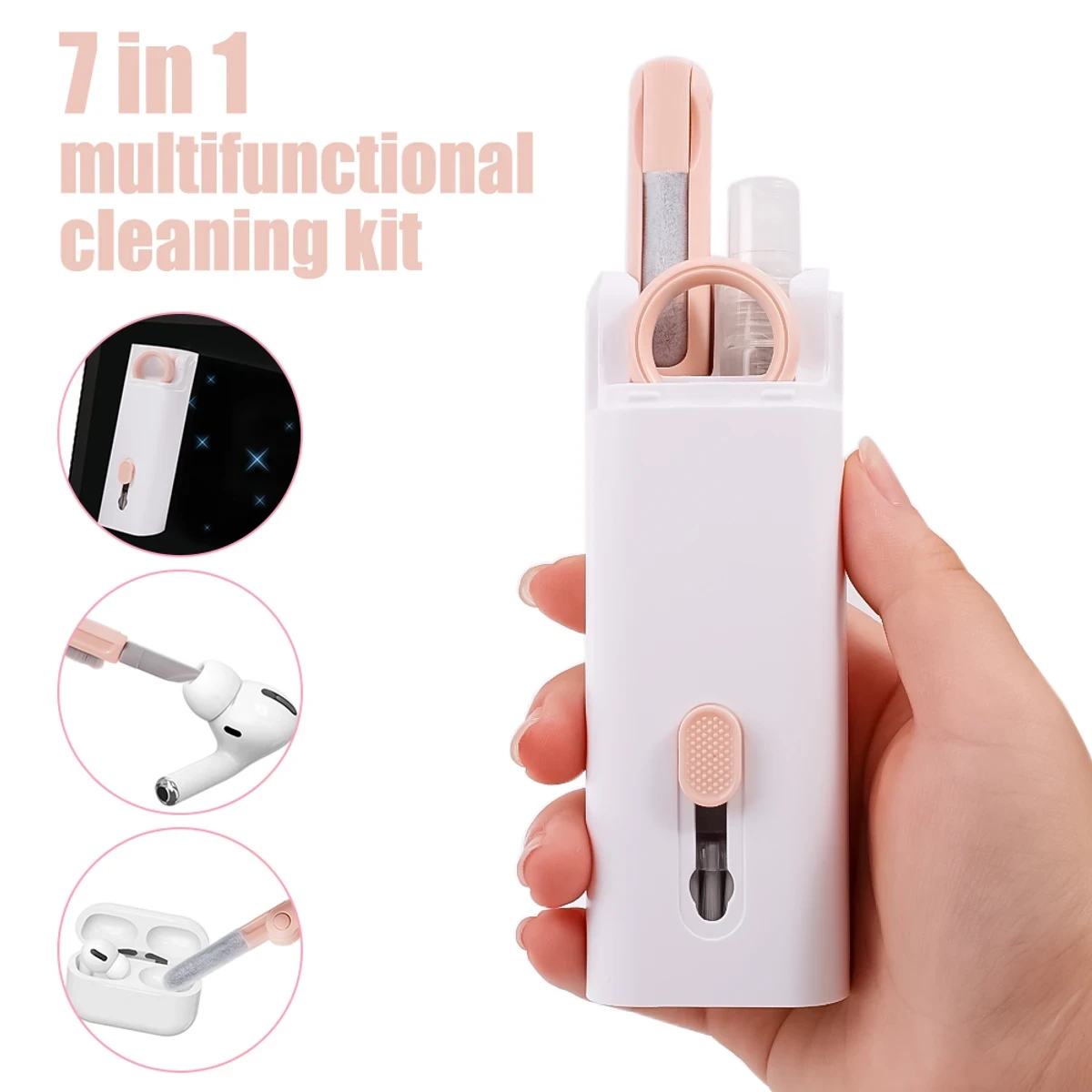 7 in 1 Multifunctional Cleaning Brush Kit