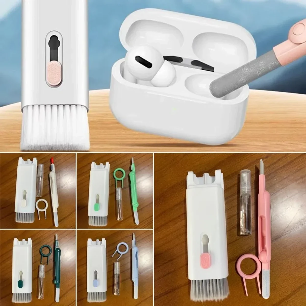 7 in 1 Multifunctional Cleaning Brush Kit