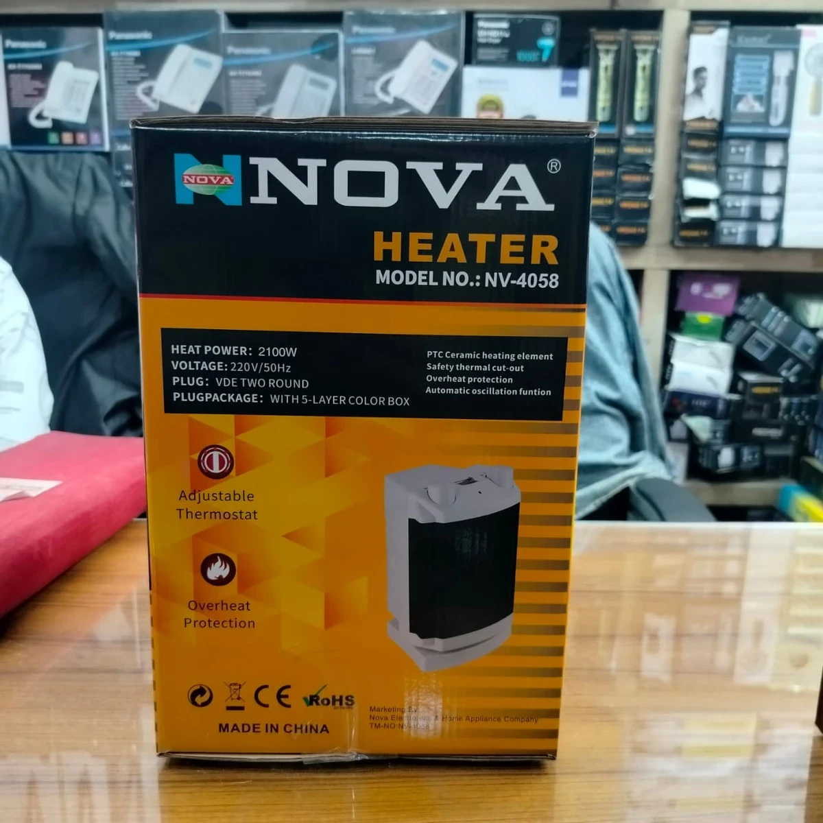 Nova Room Heater NV-4058