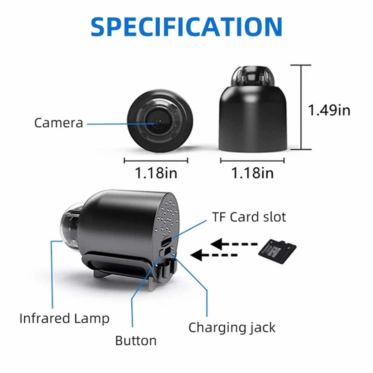 Mini wifi HD Video Camera