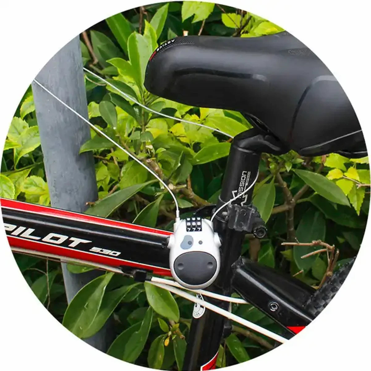 Motorcycle Helmet Cable Lock