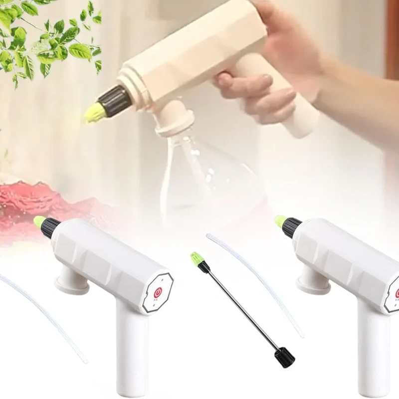 Electric Plant Spray Bottle Watering Can Automatic Watering Fogger USB Sanitizing Sprayer